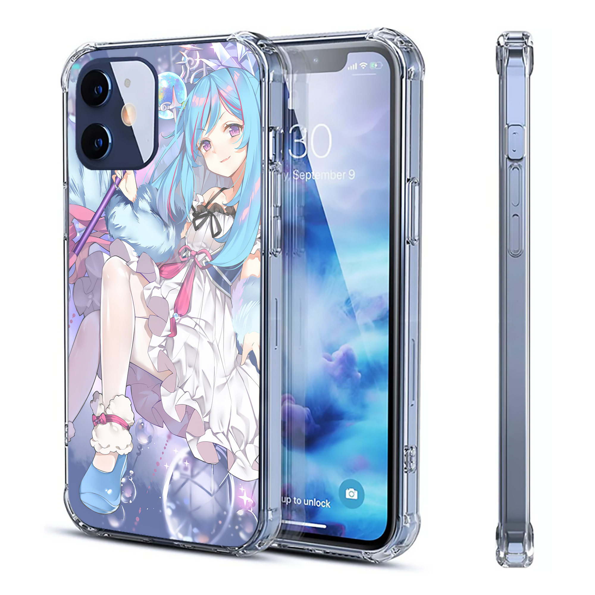 （画像用） 遊☆戯☆王 Yu-Gi-Oh! 【iPhone 12シリーズ対応】透明スマホケース（クリアソフトケース）